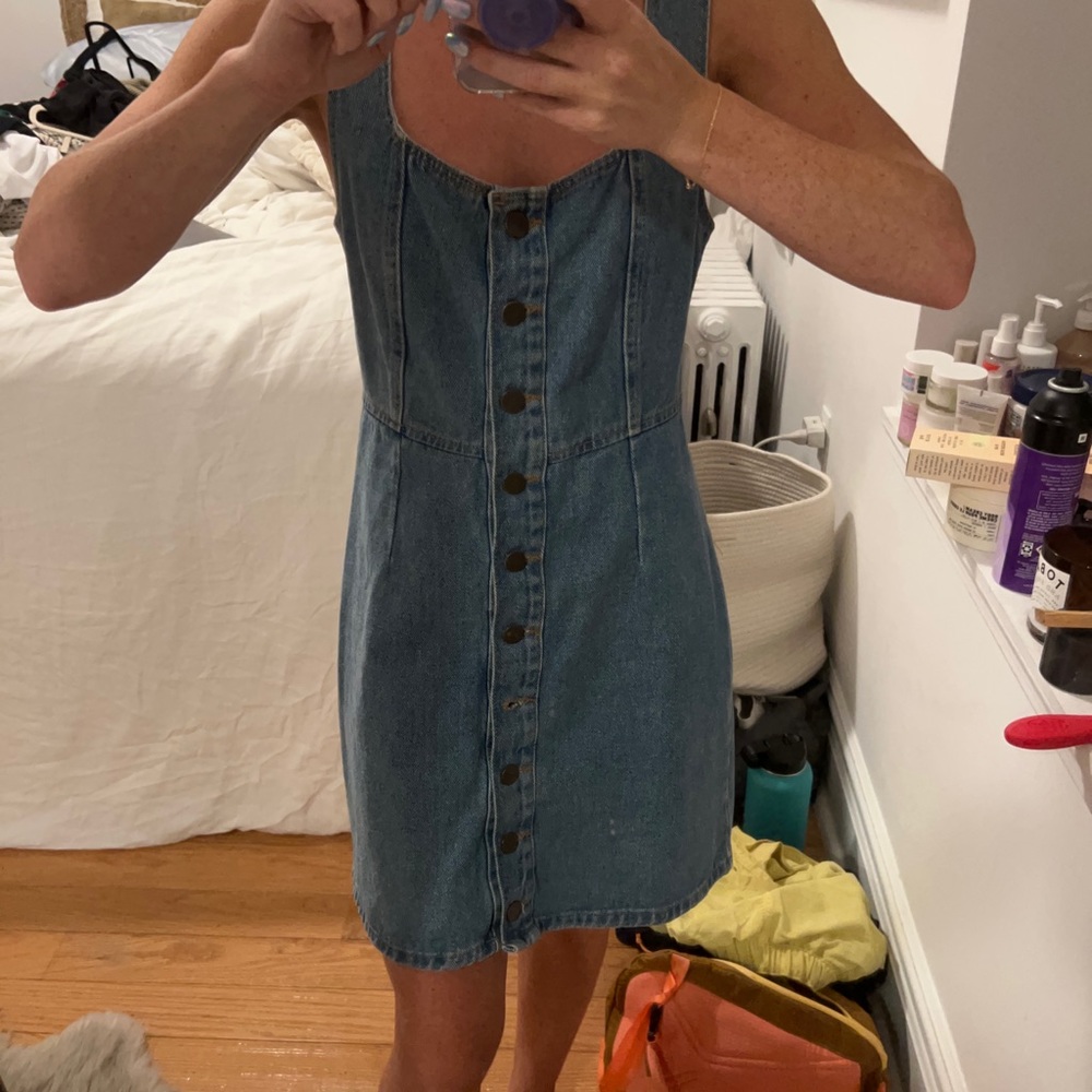Urban outfitters denim mini dress